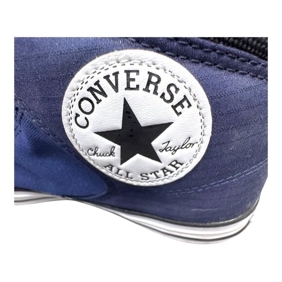 Converse CHUCK TAYLOR ALL STAR NAVY BLUE HIGH STREET MID Shoes Men’s 10 Sneaker - Picture 6 of 11